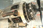 Pratt & Whitney R2000 mounted on C- 54