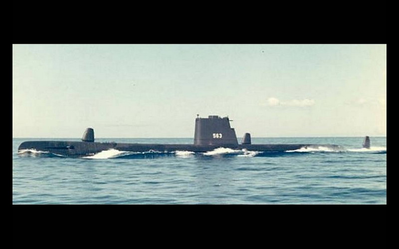 Tang Class Submarine - ie USS Wolfish