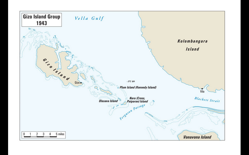 Gizo Island Group 1943
