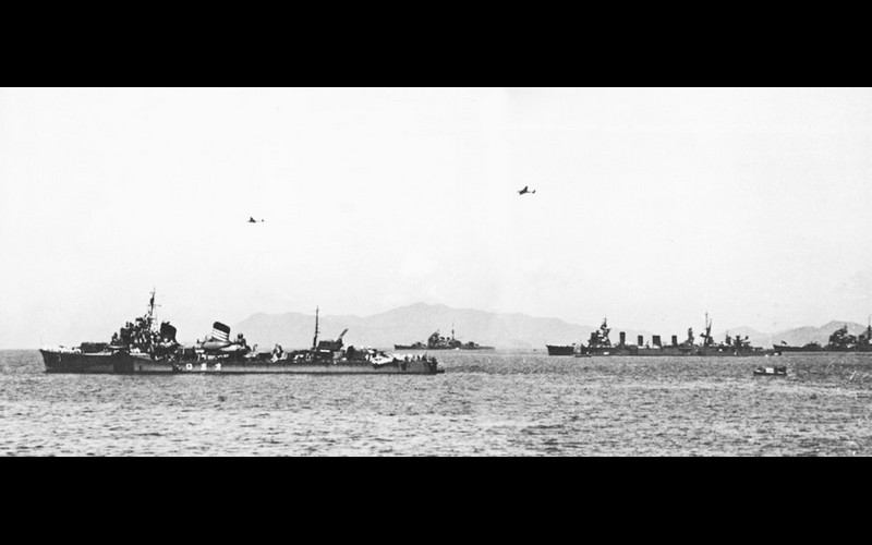 19 Japanese destroyers head south from Rabaul to Vella La Vella